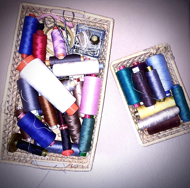 Zestaw nici i tamborek
